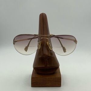 Vintage Cottet 3303 Gold Aviator Half Rim Frames